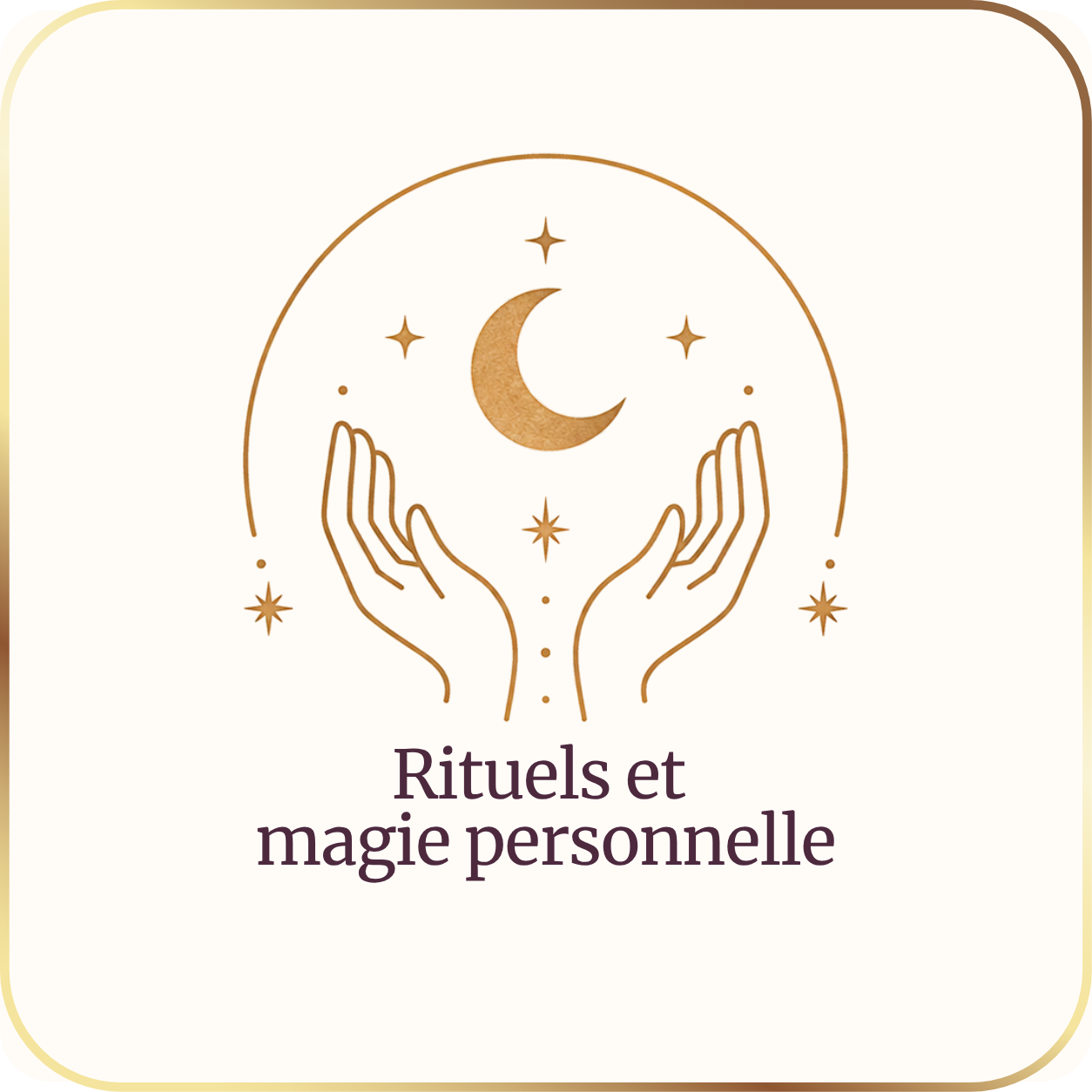 Rituels et magie personnelle