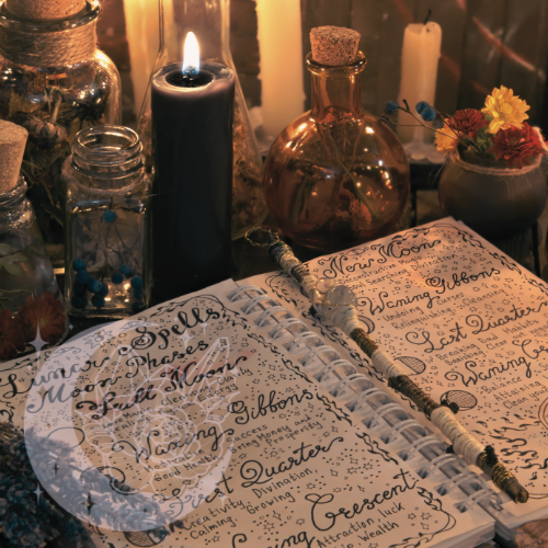 Green floral watercolor background a4 document 5